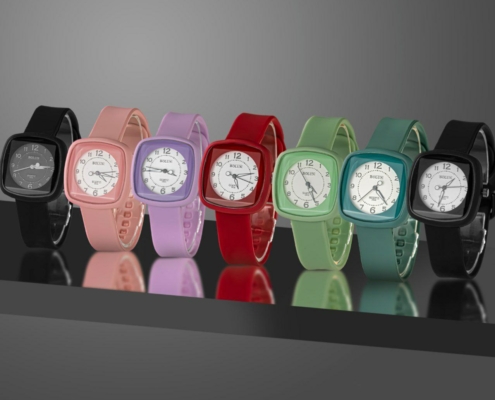 ساعت ژله ای در رنگ های مختلف | فروشگاه بدلیجات کلاسیک