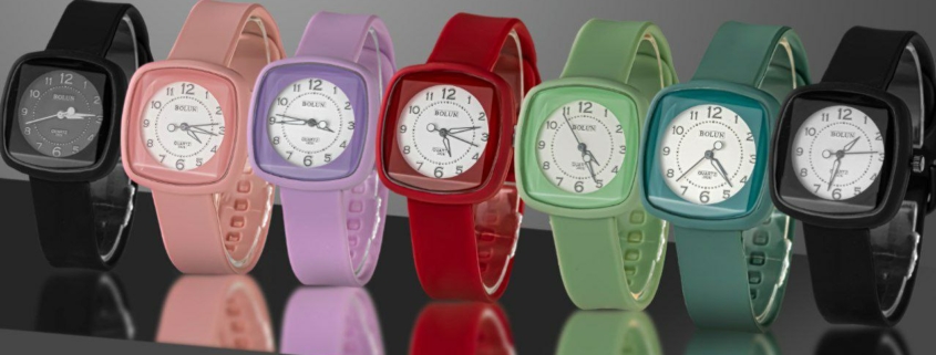 ساعت ژله ای در رنگ های مختلف | فروشگاه بدلیجات کلاسیک